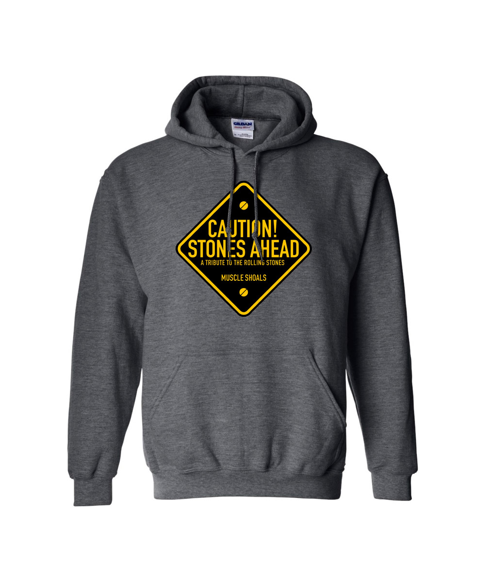 CAUTION! Hoodie grey