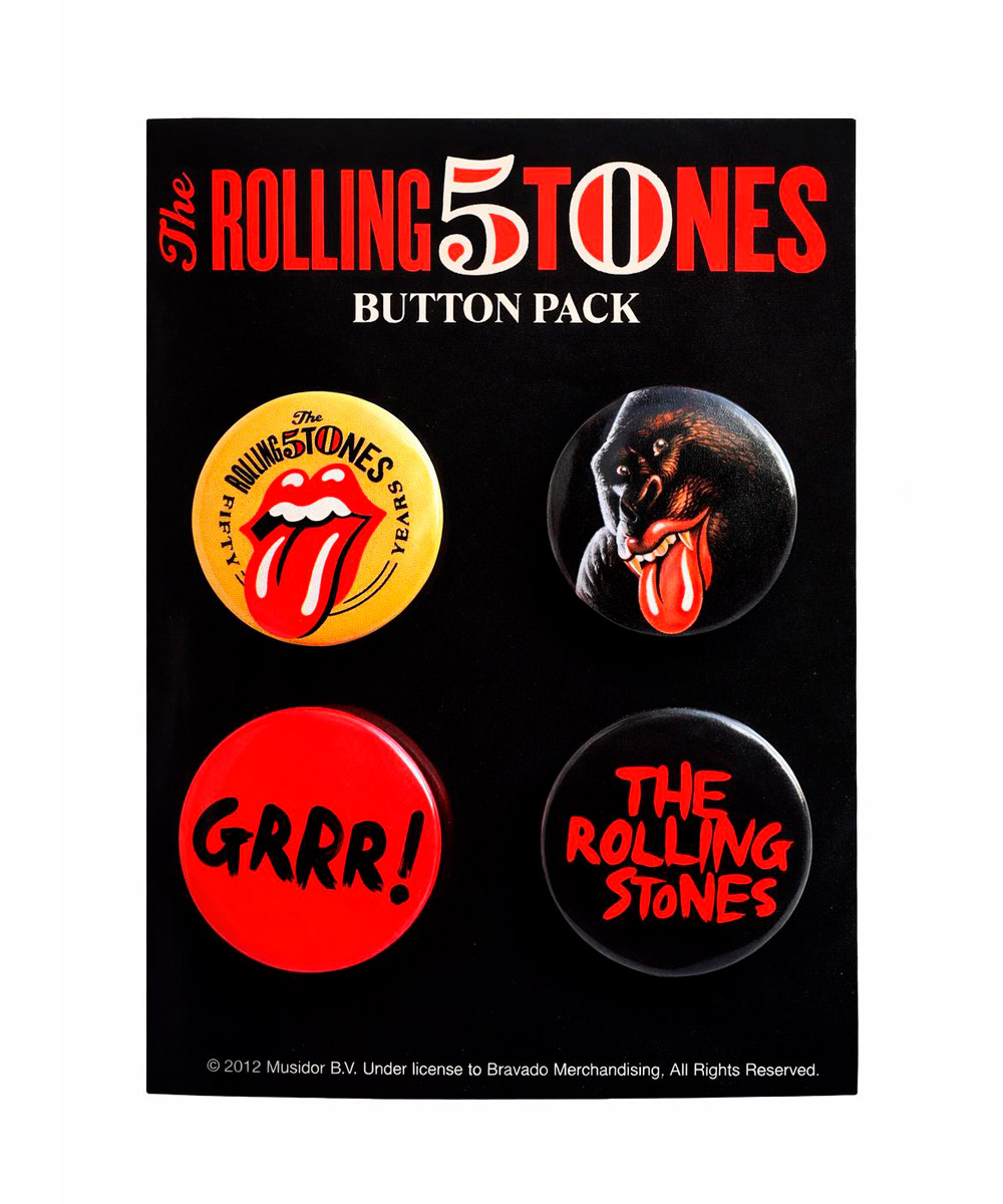 Rolling Stones Pins Bundle
